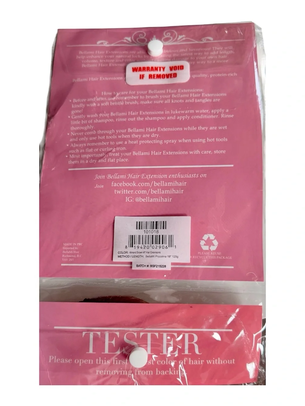 BELLAMI hair extensions